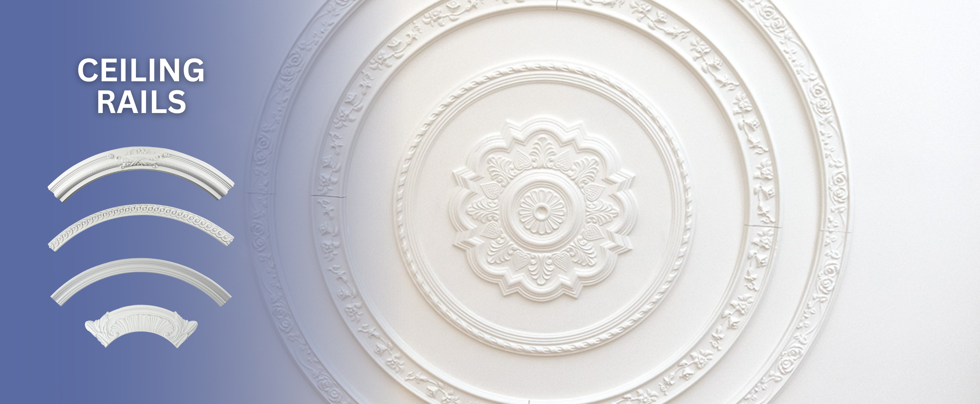 Colourful Ceiling Rails