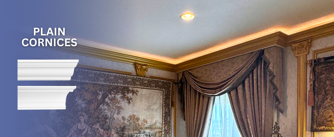 Ceiling Plain Cornices