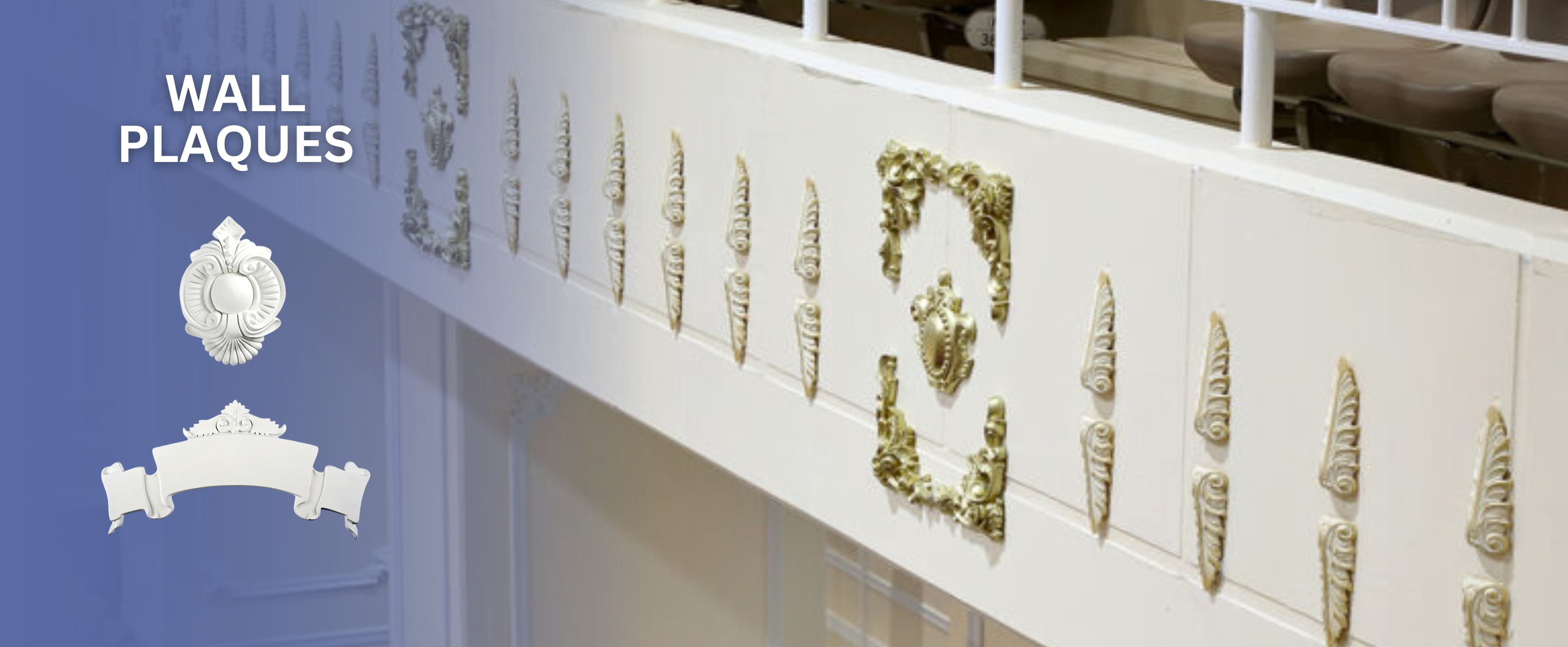 Wall plaque and wall panel house decorative