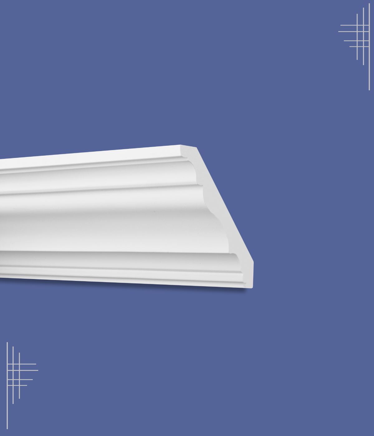 P1804-8 | PLAIN CORNICES | DECORATIVE