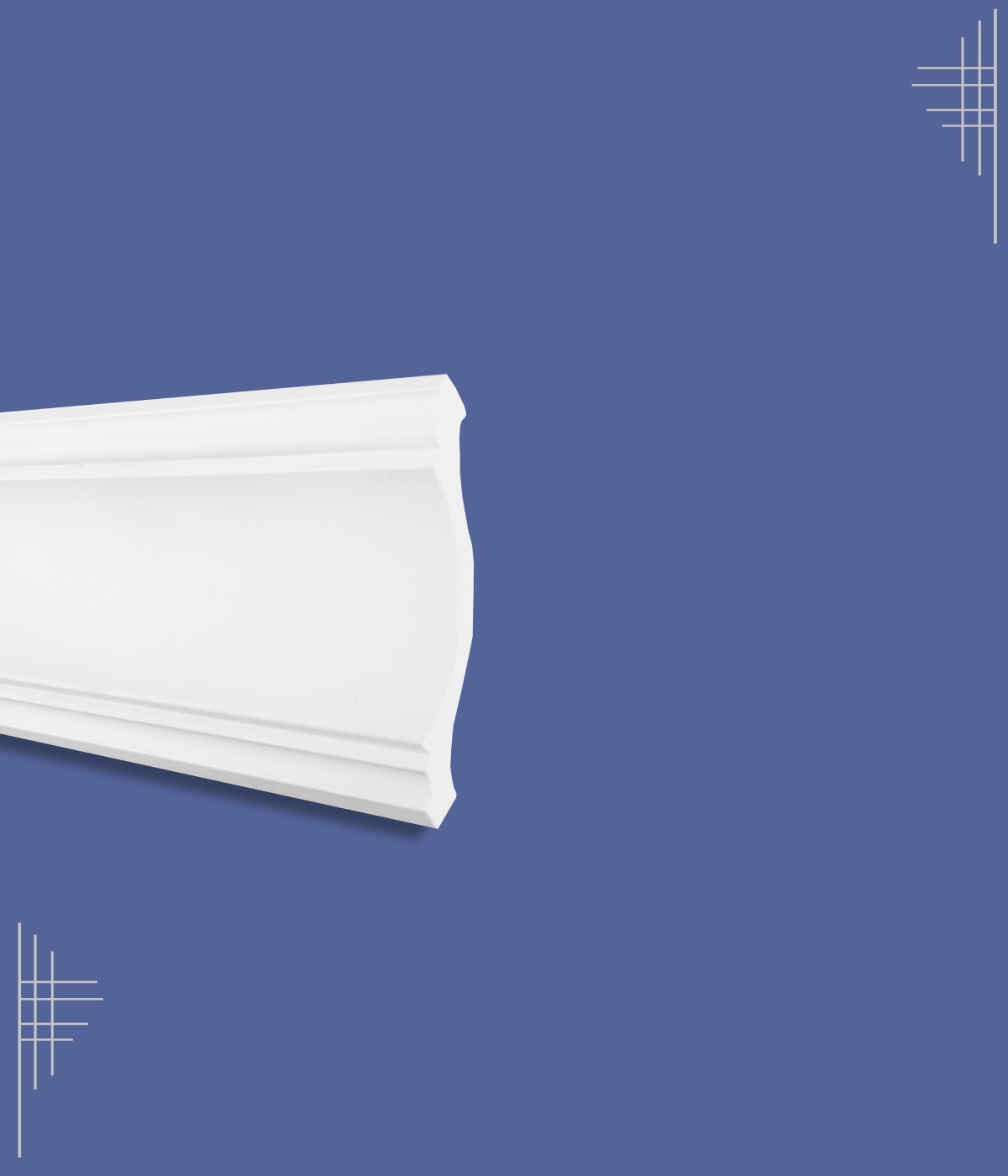 P2044-8 | PLAIN CORNICES | DECORATIVE