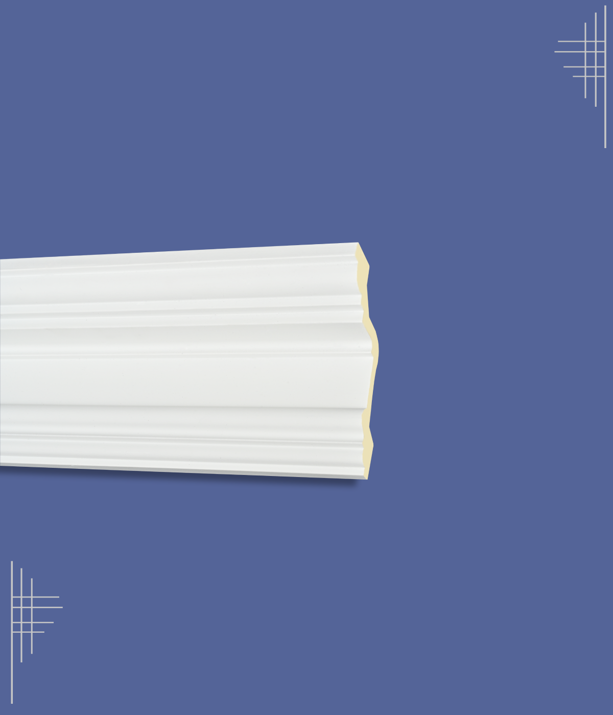 P2048-8 | PLAIN CORNICES | DECORATIVE