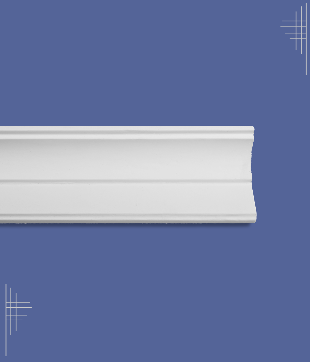 P2072-8 | PLAIN CORNICES | DECORATIVE