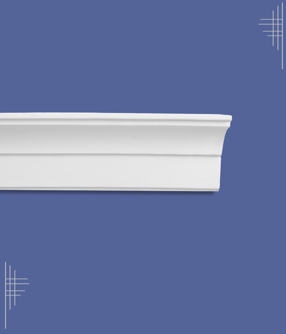 P2072-8 | PLAIN CORNICES | DECORATIVE