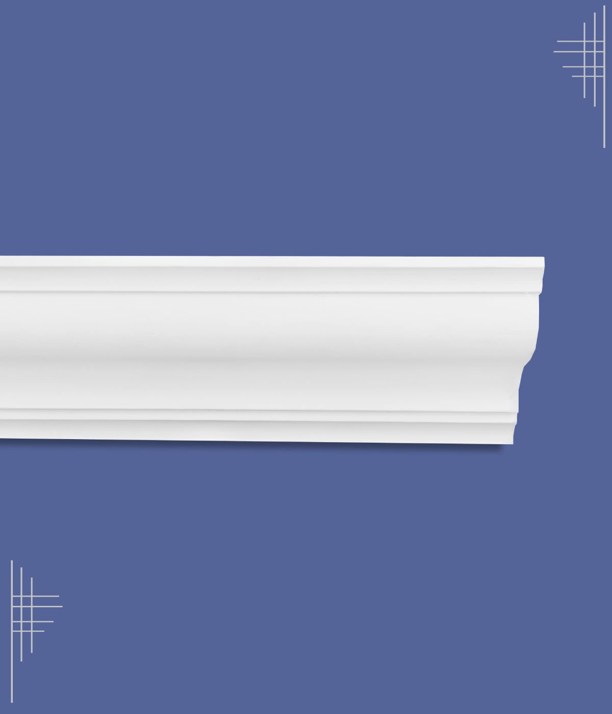 P2077-8 | PLAIN CORNICES | DECORATIVE