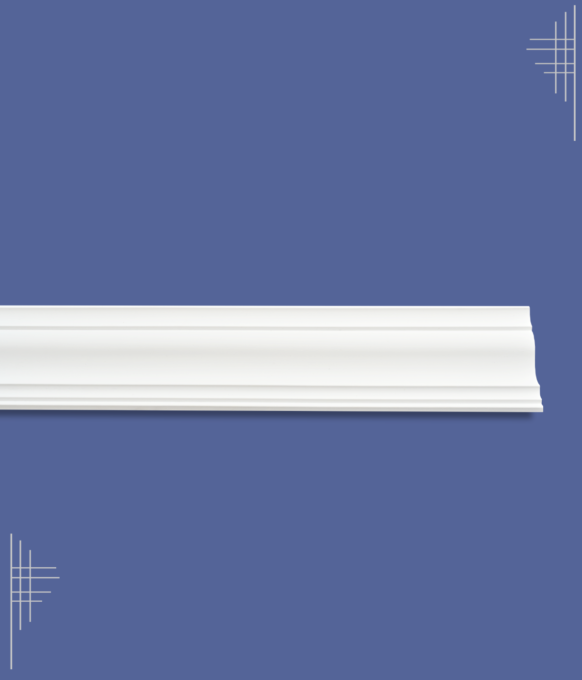 P2083-8 | PLAIN CORNICES | DECORATIVE