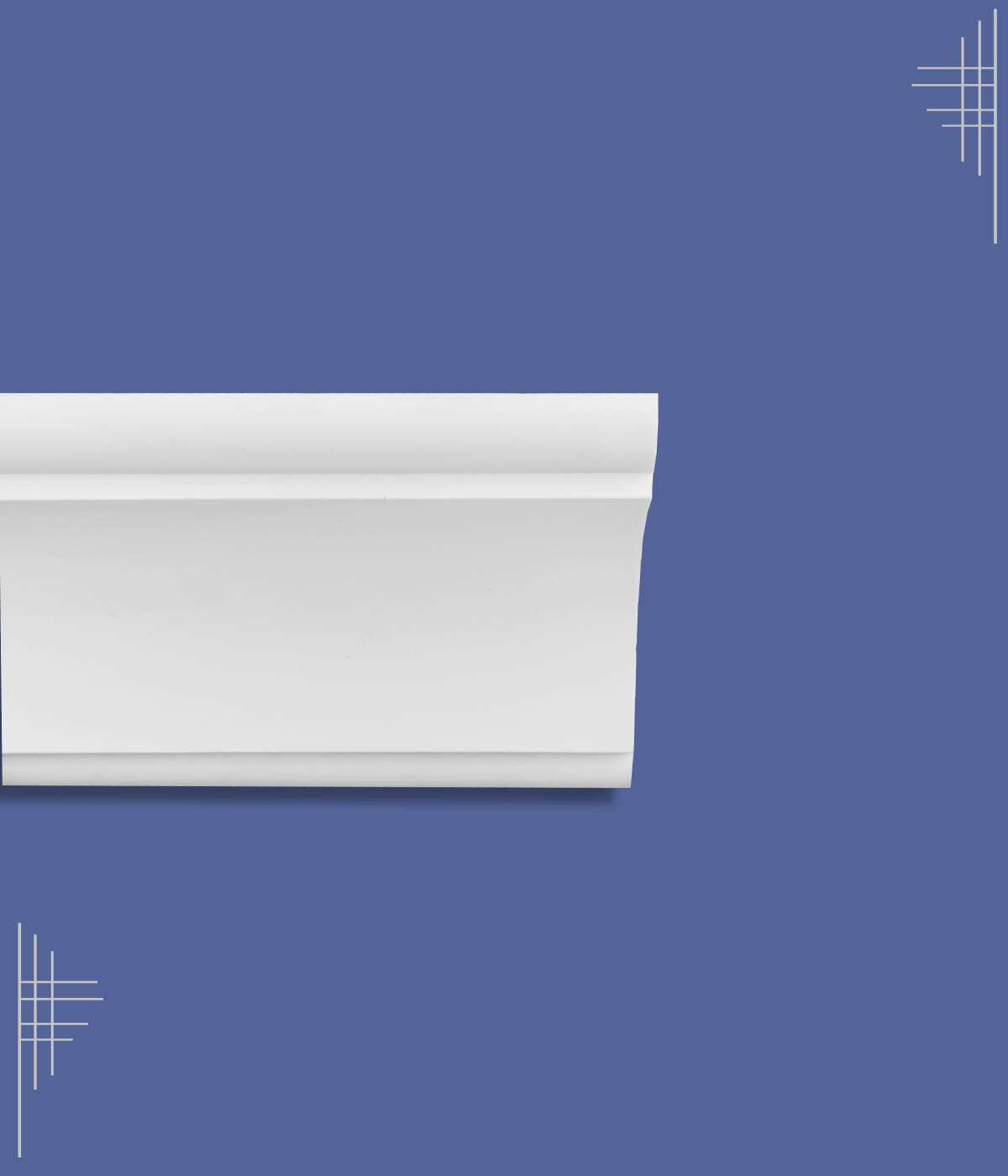 P2138 | PLAIN CORNICES | DECORATIVE