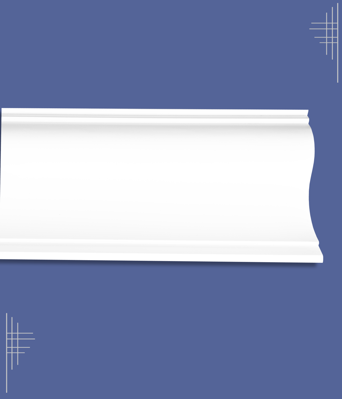 P2144 | PLAIN CORNICES | DECORATIVE