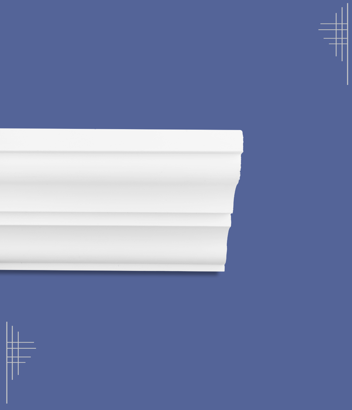 P2162 | PLAIN CORNICES | DECORATIVE